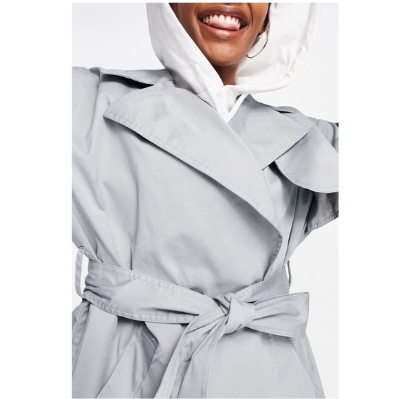 Topshop Trench Coat - Picture 6 of 15